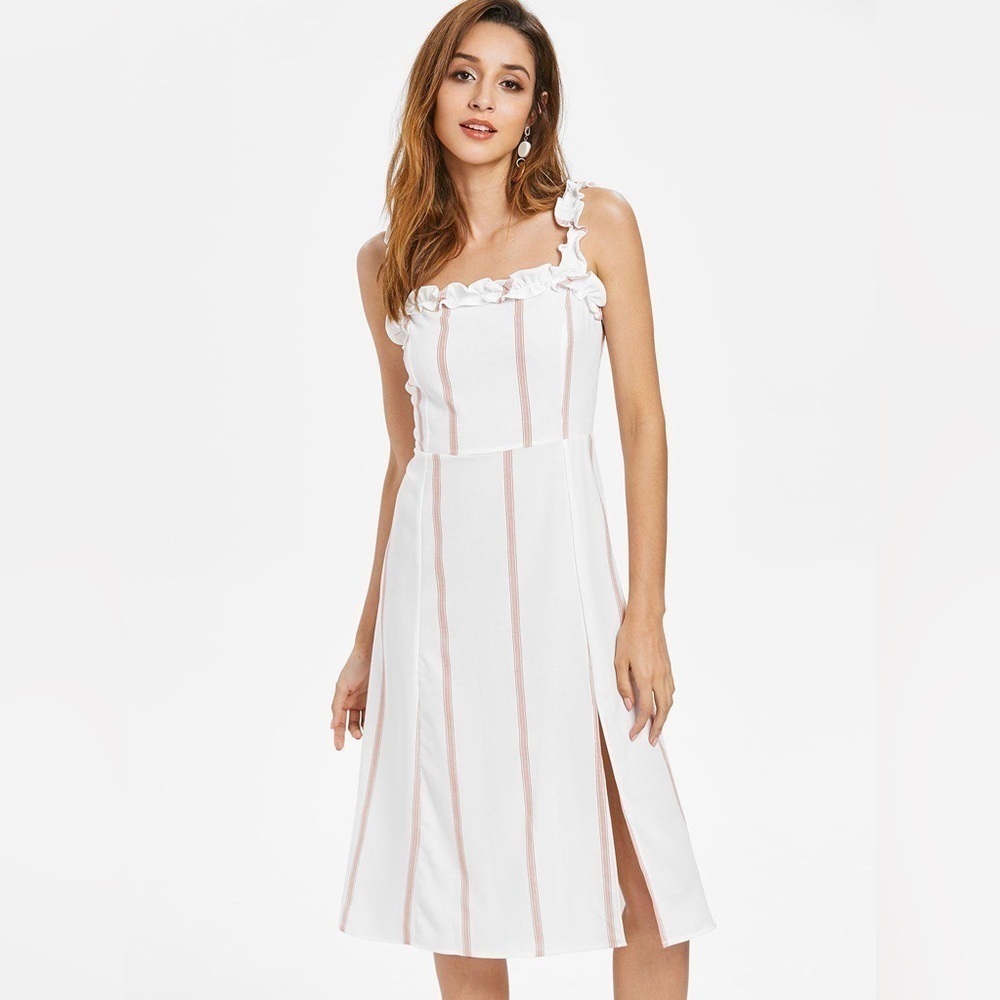 Like New Reformation Linen Dress - Picture 8 of 13